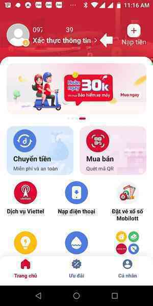 Hướng dẫn đăng ký Mobile Money của Viettel