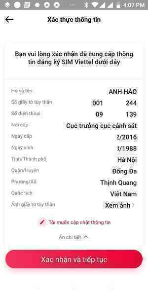 Hướng dẫn đăng ký Mobile Money của Viettel