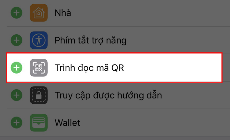 Cách quét mã QR trên iPhone