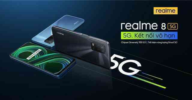 realme trình làng sản phẩm 5G đầu tiên