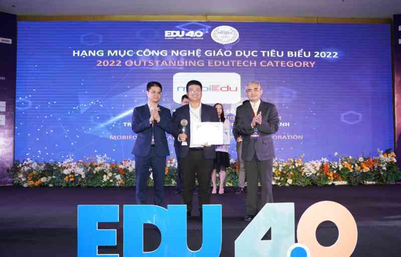 mobiEdu nhận giải thưởng EduTech Award 2022