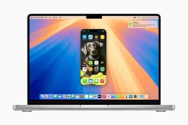 macOS Sequoia ra mắt: Tích hợp Apple Intelligence, phản chiếu màn hình iPhone, cải thiện khả năng chơi game, sắp xếp cửa sổ "bắt chước" Windows- Ảnh 4.