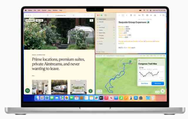 macOS Sequoia ra mắt: Tích hợp Apple Intelligence, phản chiếu màn hình iPhone, cải thiện khả năng chơi game, sắp xếp cửa sổ "bắt chước" Windows- Ảnh 6.
