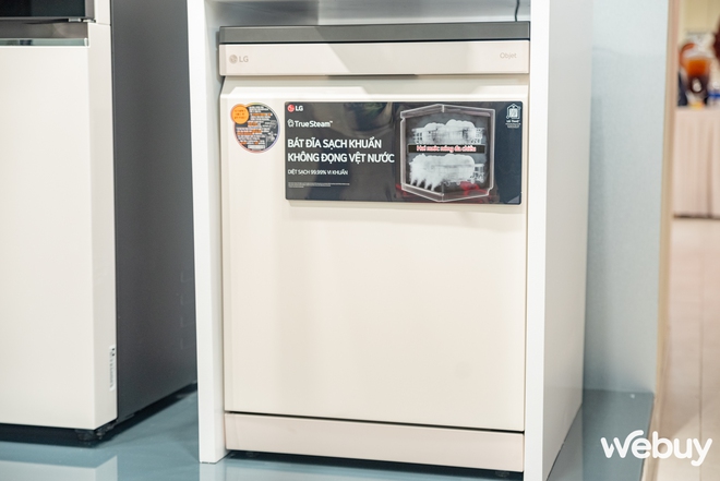 LG công bố loạt giải pháp mới dành cho nhà bếp, có máy rửa bát dùng hơi nước giá gần 30 triệu đồng- Ảnh 2.