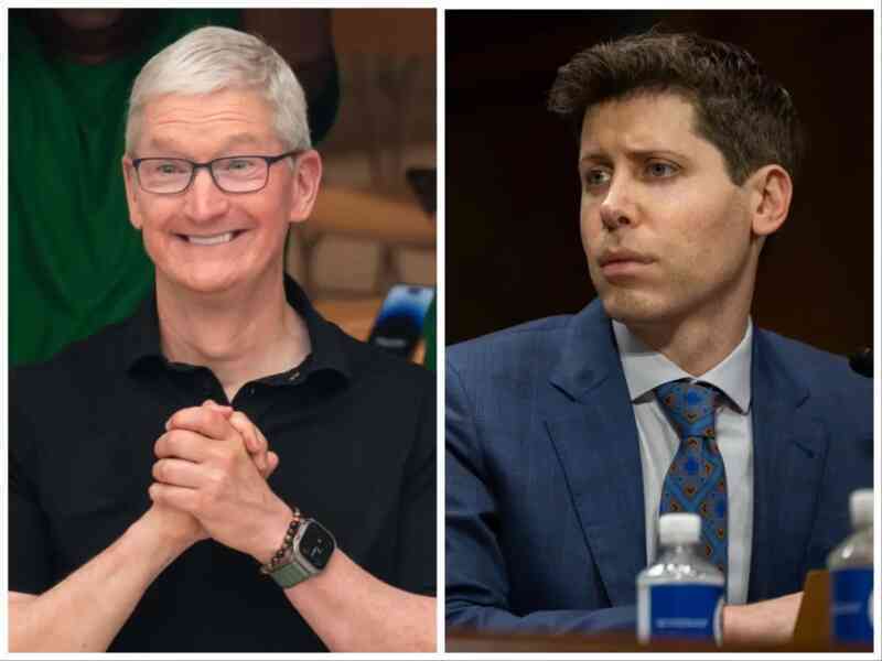 Apple ‘tán tỉnh’ Sam Altman