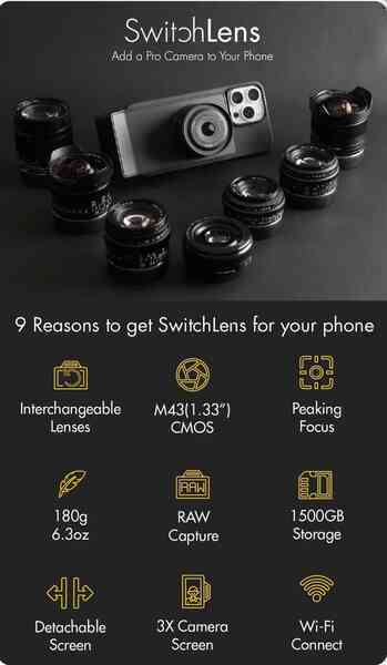 Startup này hồi sinh ý tưởng thất bại của Sony 10 năm trước: Gắn máy ảnh lên lưng điện thoại, cảm biến to, lens xịn để chụp đẹp hơn
