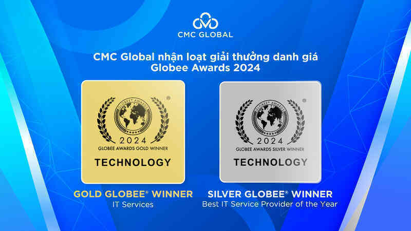 CMC Global lập cú đúp giải thưởng tại Globee Awards