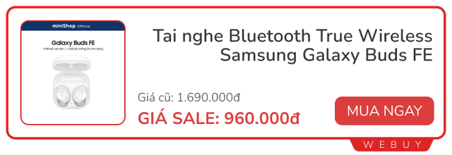 Săn deal cuối tháng: Tai nghe Samsung, máy hút bụi PerySmith, điện thoại Hoco... sale lớn- Ảnh 2.