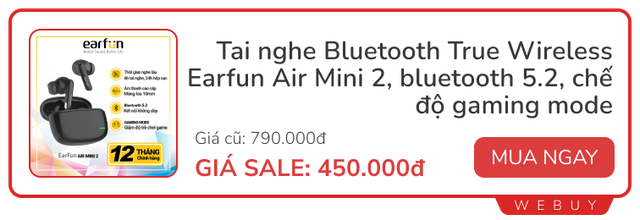 Săn deal cuối tháng: Tai nghe Samsung, máy hút bụi PerySmith, điện thoại Hoco... sale lớn- Ảnh 3.