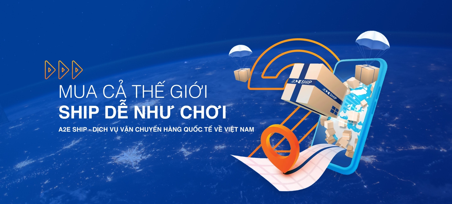 A2EShip ứng dụng công nghệ hiện đại, đơn giản hóa việc mua hàng online từ shop quốc tế