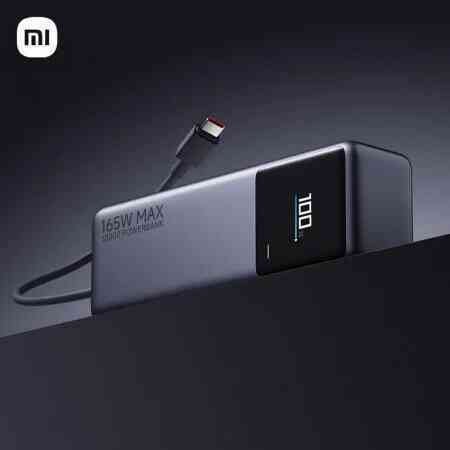 Xiaomi ra mắt pin dự phòng 10.000mAh: Đầu ra "khủng" 165W, sạc vào 90W, tích hợp màn hình, giá hợp lý