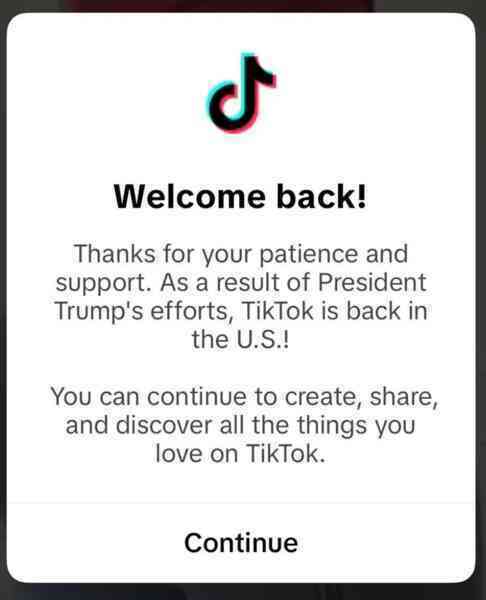 TikTok ‘hồi sinh’ tại Mỹ