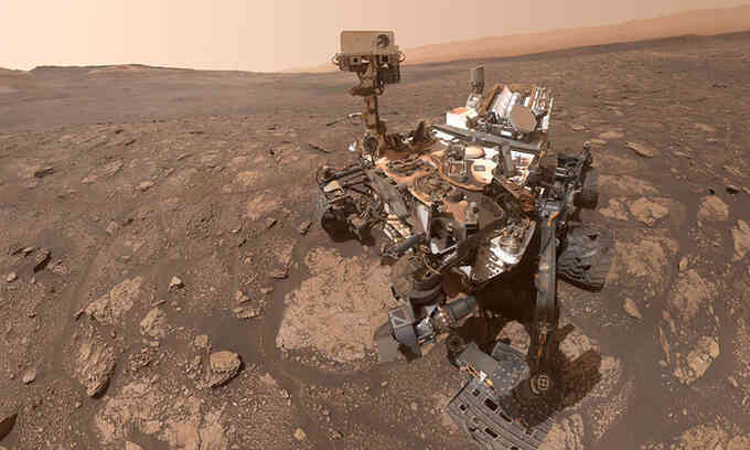 Ảnh selfie của robot NASA trên sao Hỏa