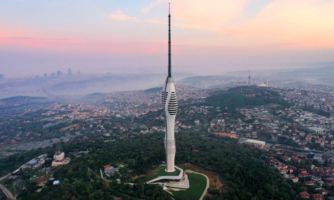 Tháp viễn thông cao nhất Istanbul