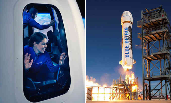 Blue Origin sắp chở người vào không gian