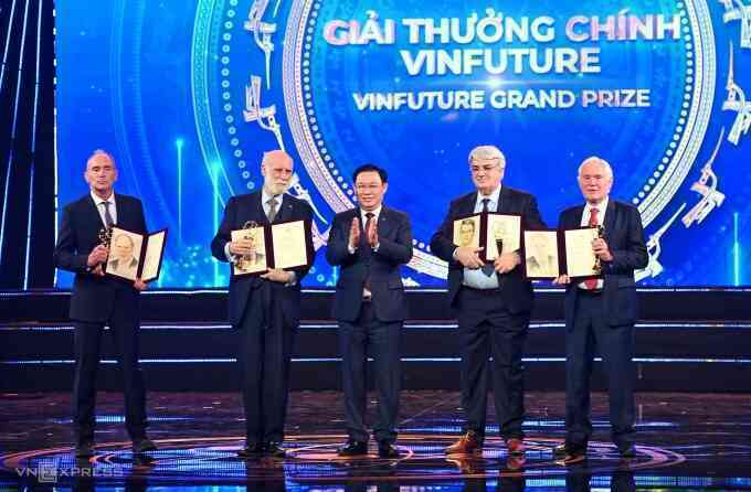 Bốn công trình được vinh danh giải VinFuture 2022