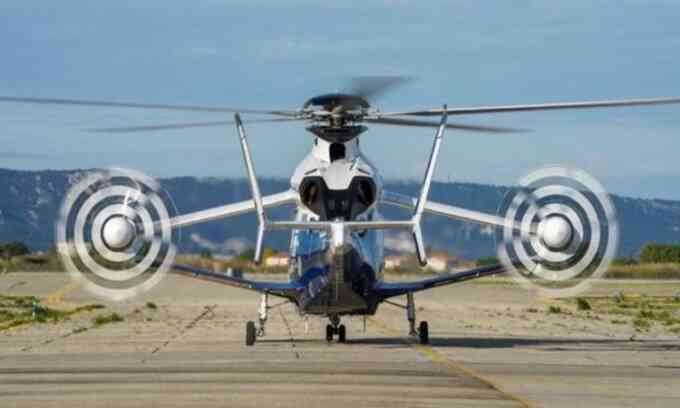 Máy bay lai trực thăng tốc độ 418 km/h